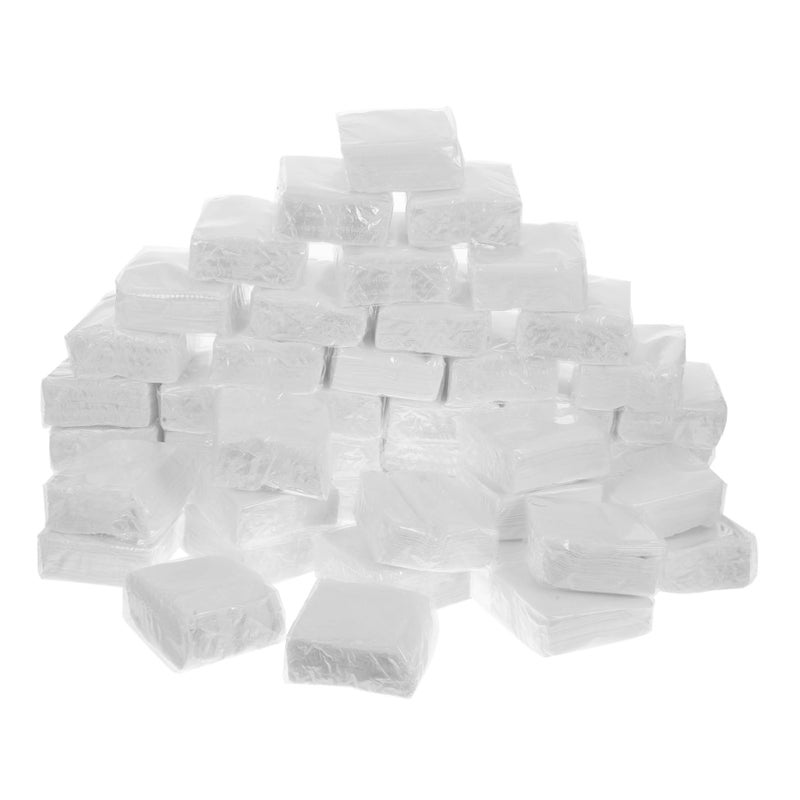 50 قطعة مناديل ورقية سميكة وناعمة مصنوعة من لب الخشب للاستخدام مرة واحدة للفنادق والمطاعم والحفلات والحمامات ومناشف اليد المنزلية - Image 2