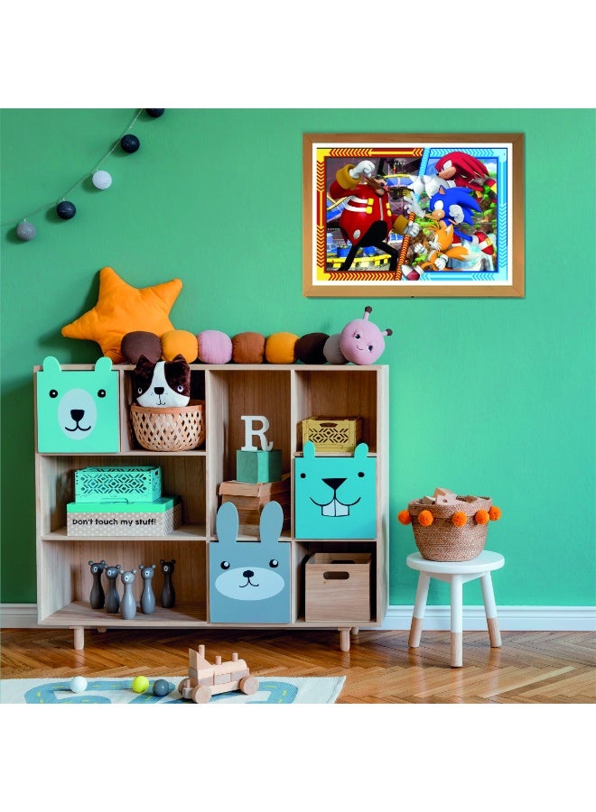 Clementoni Puzzle Sonic vs Eggman 180-Pieces | Jigsaw Puzzle | Children's Puzzle | Preschool Learning Toys | Develops Problem Solving Skills | Made in Italy - Image 4