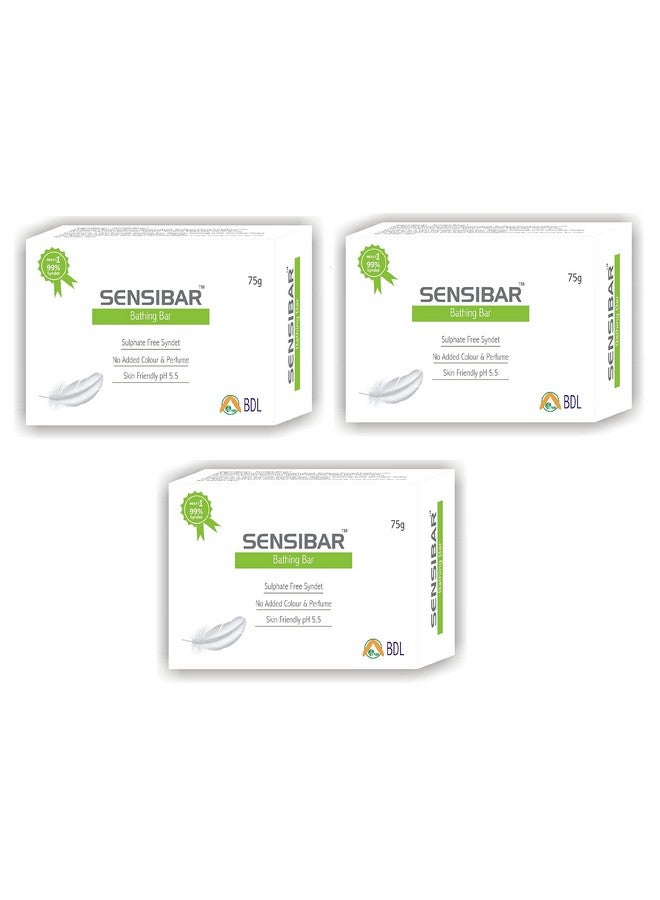 BREEMETIC New SENSIBAR Bathing Bar, (75 Gm), Pack Of 3 - Image 2