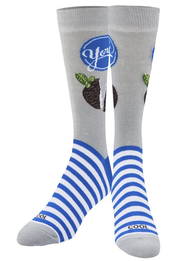 Odd Sox جوارب رجالية رائعة من يورك بتصميم حلوى النعناع المرحة، مقاس كبير - Image 2