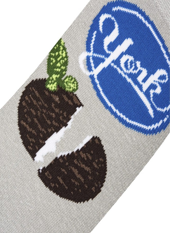 Odd Sox جوارب رجالية رائعة من يورك بتصميم حلوى النعناع المرحة، مقاس كبير - Image 4