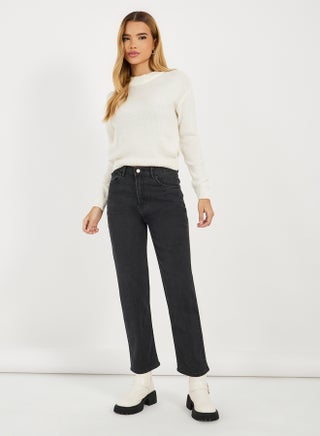 Mid Rise Washed Ankle Length Mom Jeans - pzsku/Z24227C8ADCE46F0C449BZ/45/1748286818/9fb22e72-ffa9-4d10-a1f5-b1f1f6609b82