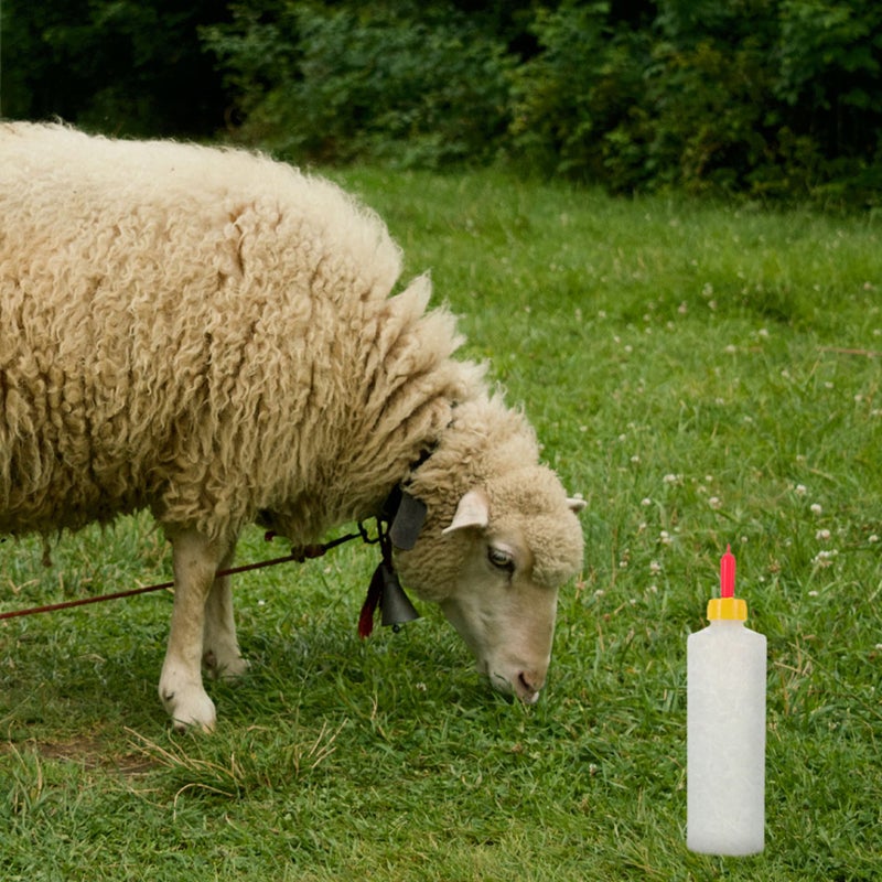 1 Set Lamb Feeding Bottles Lamb Nursing Bottle Animal Feeding Bottles Goat Bottle with Pacifiers - Image 5