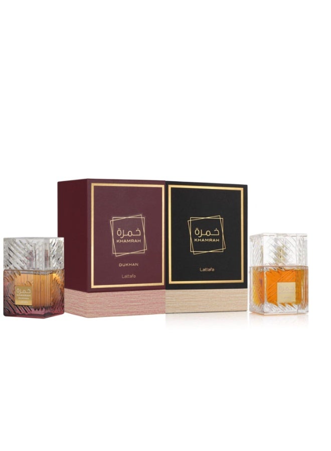 Lattafa خمره عطر 100 مل وخمره دخان عطر 100 مل - Image 1