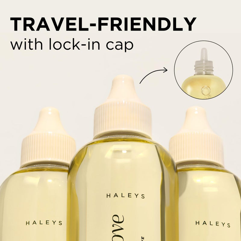 HALEYS Korean Skin Care Nourishing Cleansing Oil - Makeup Remover & Oil Cleanser for Face with Olive, Vitamin E & Rosemary Oils - Gentle, Effective Facial Cleanser, Travel-Friendly Nozzle - Image 5