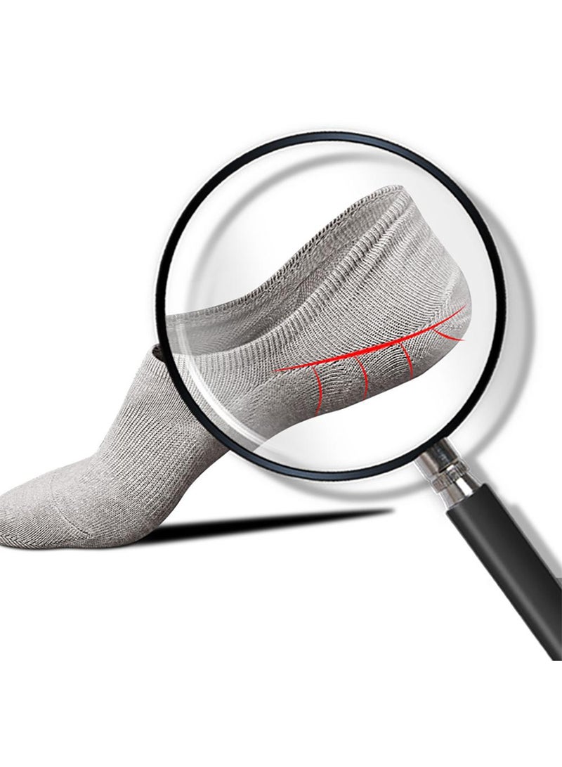 Sweet seven Non-Slip No-Show Socks - 6 Pairs of Invisible Low Cut Socks for Women and Men - Image 5