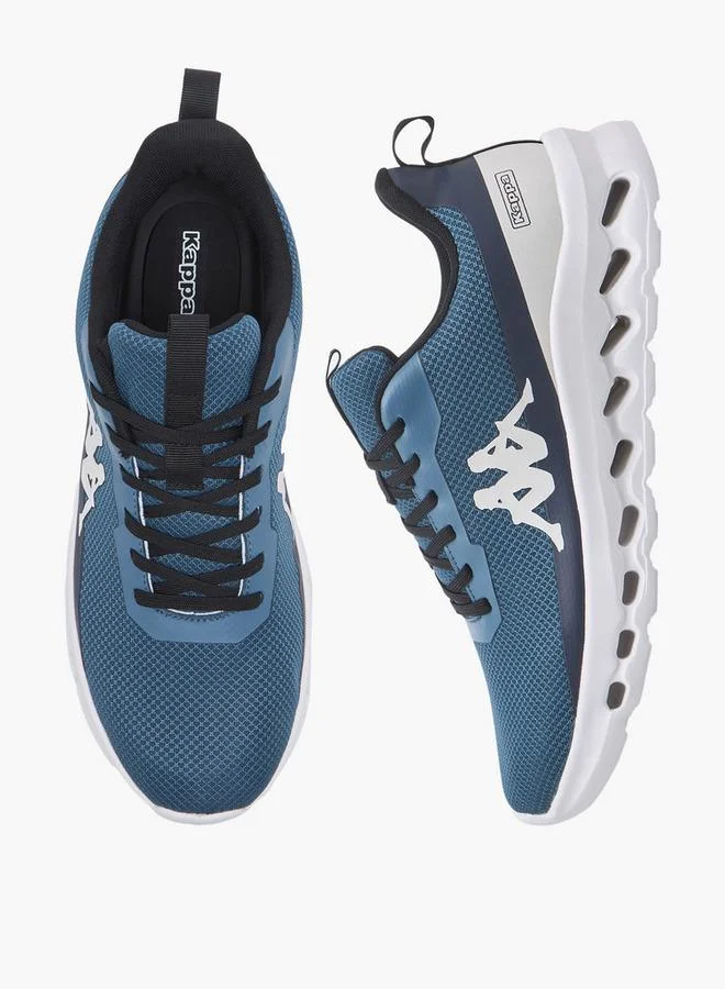 Men Logo Print Lace-Up Sports Shoes