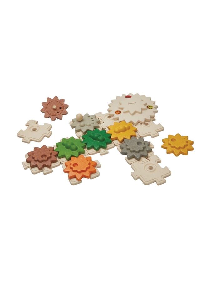 Raxoom Wooden Gear & Puzzle Multicolor - Image 1