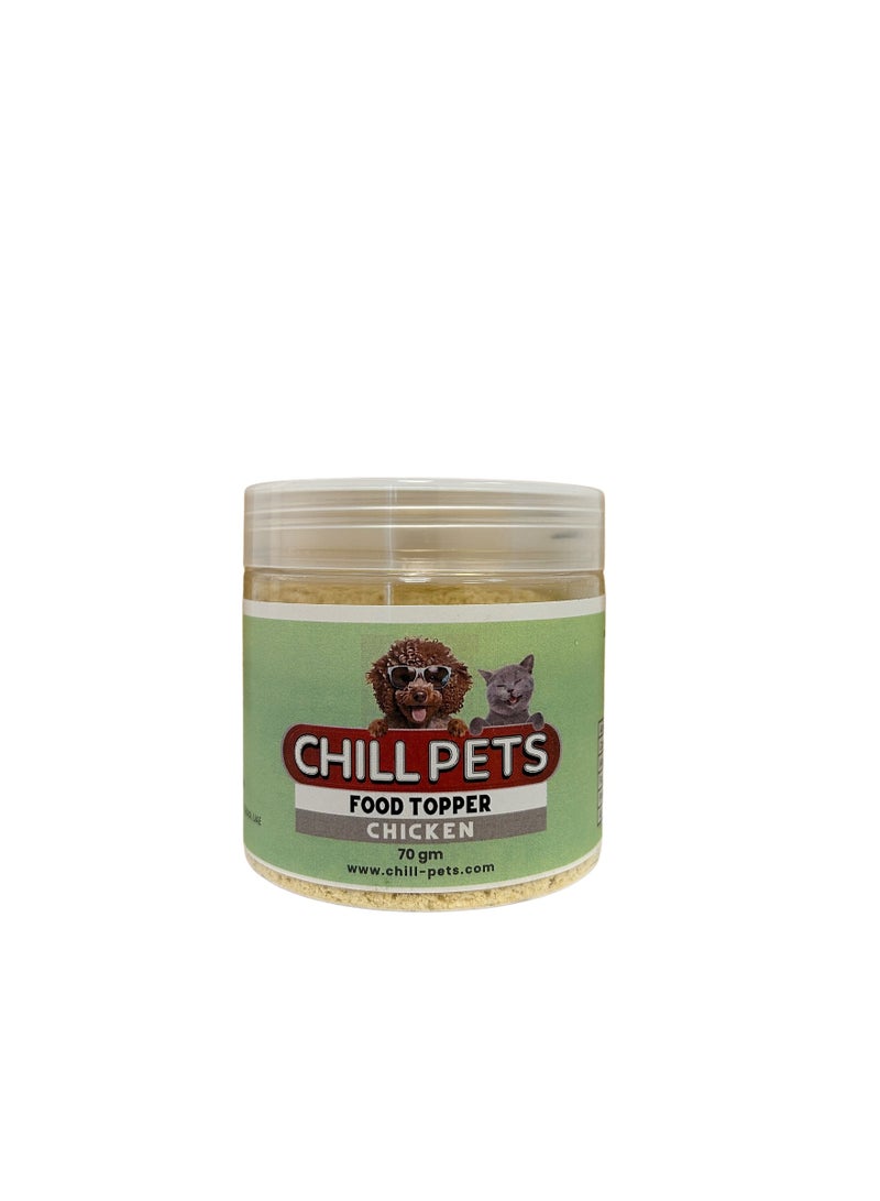 Chill Dogs Chicken Food Topper, 70 gm - Image 1