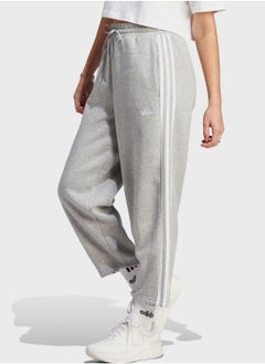 Adidas Essentail 3 Stripe Open Hem Fleece Pants  - Image 1