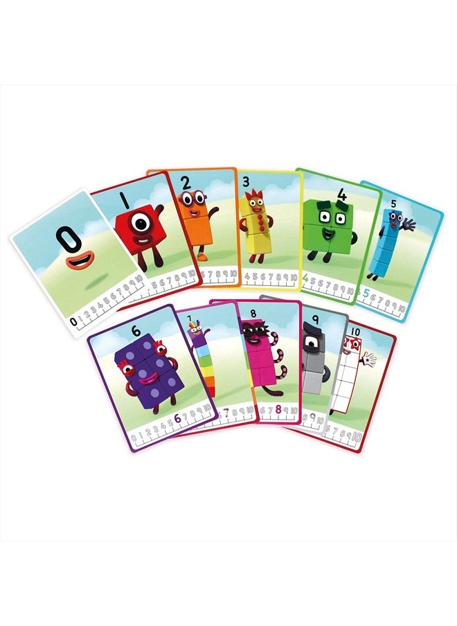 hand2mind - MathLink Cubes Numberblocks 1-10 Activity Set, 30 Preschool Learning Activities, Counting Blocks, Linking Cubes, Educational Toys for Kids, Number Games, Math Manipulatives Kindergarten - Image 1
