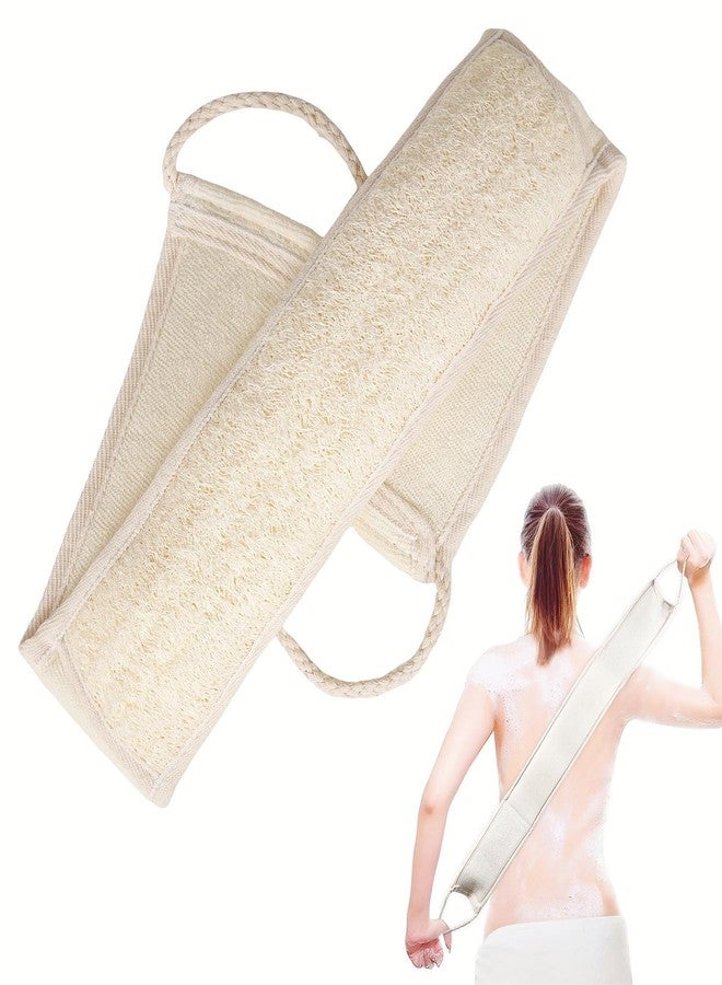 Jopplim Natural Loofah Sponge Back Scrubber for Bath Shower, Exfoliating Body Scrubber, Shower Loofah Scrubber for Men and Women, Bath Sponge, Body Scrub, to Clean Your Body Deeply, Invigorate Your Skin - Image 1