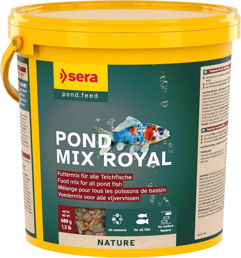 Sera Pond Mix Royal - 600 grams, Fish Food - Image 1