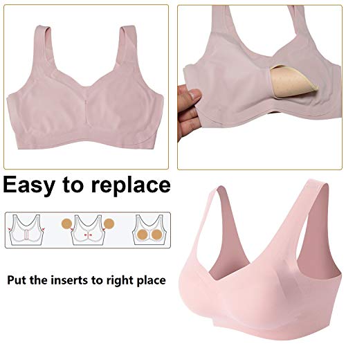 TopBine Bra Pads Inserts (Breathable Hole 3 Color M) - Image 5