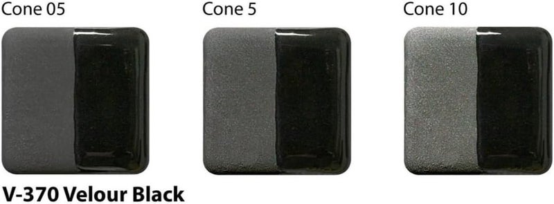 AMACO Velvet Underglaze - 2 Ounce Jar - V-370 Velour Black - Image 3