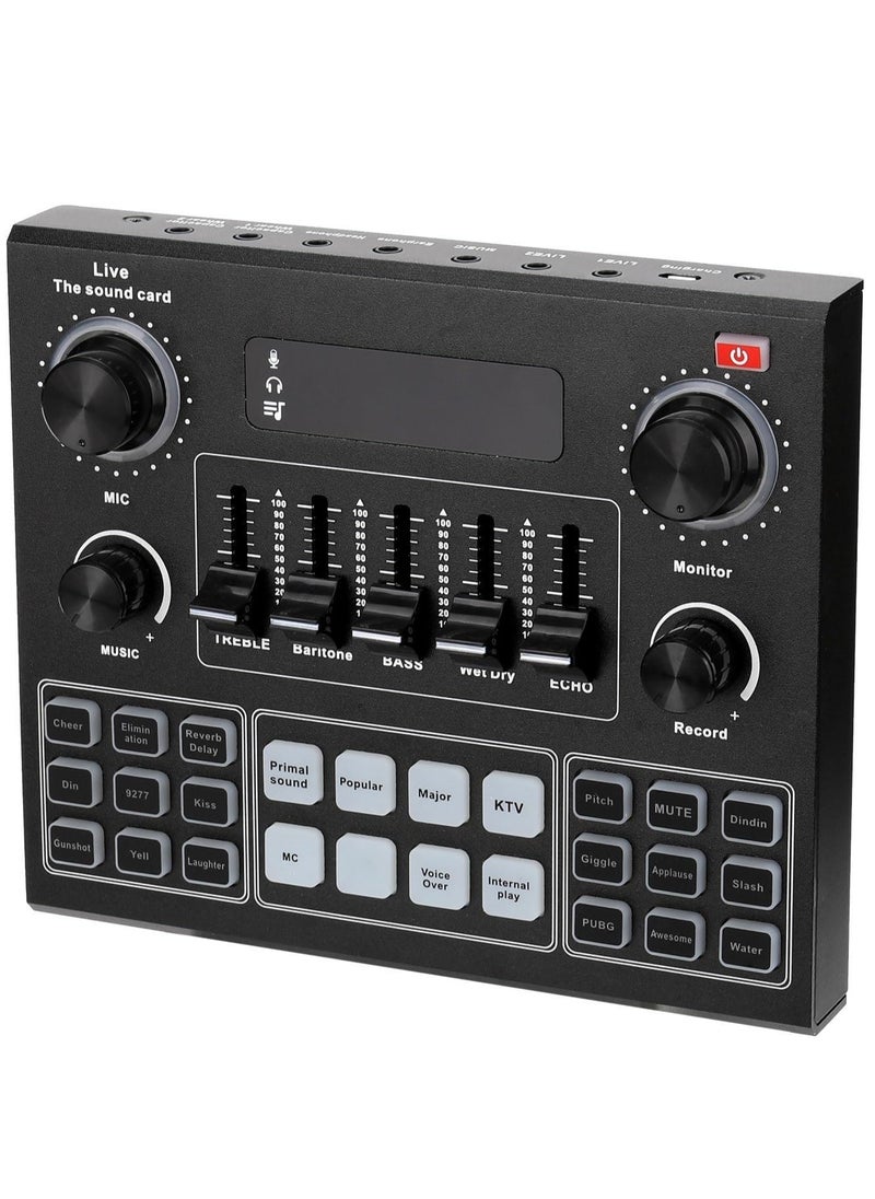 ELTRAZONE Elite V9 Sound Card & BM800 Pro Microphone Bundle for Advanced Broadcasting  - Image 4