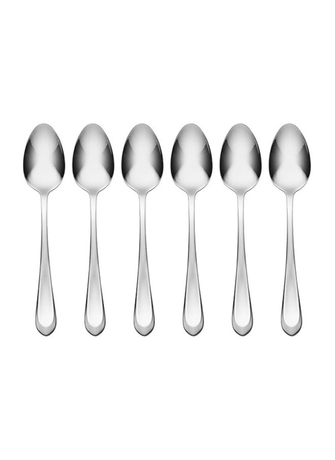 NOUVAL Nouval 6-piece set of large stainless steel spoons - silver 4282  - Image 2