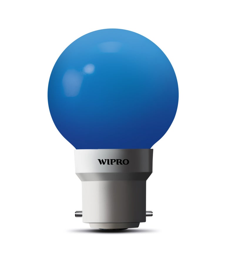 Wipro Safelite N10004 B22 0.5-Watt Led Night Lamp (Pack of 6, Blue) - Image 2