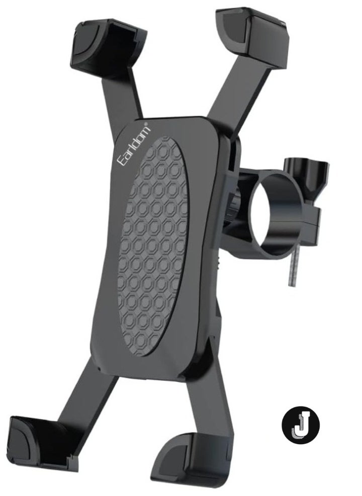 JAJEEK Universal Mobile Car Holder – Black, Adjustable Dashboard & Windshield Mount for Smartphones - Image 1