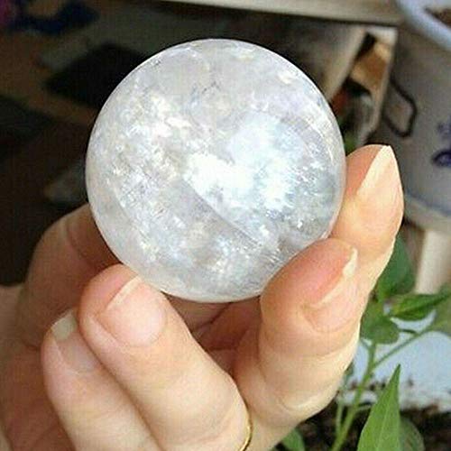 Wixine 1Pcs 35-40mm Rare Clear Natural Rainbow Large Quartz Crystal Sphere Ball Healing Stone - Image 3