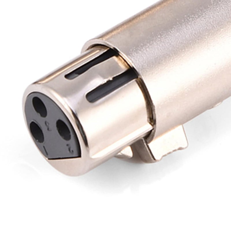 Zinc Alloy XLR Female to Female 3 Pin Adapter Noise Resistant for Microphone Audio Cables - Image 4