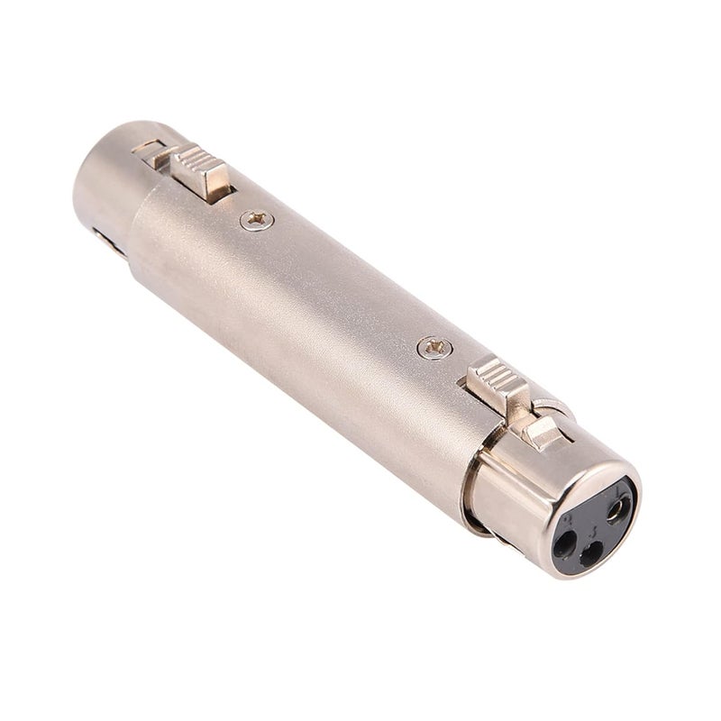 Zinc Alloy XLR Female to Female 3 Pin Adapter Noise Resistant for Microphone Audio Cables - Image 3