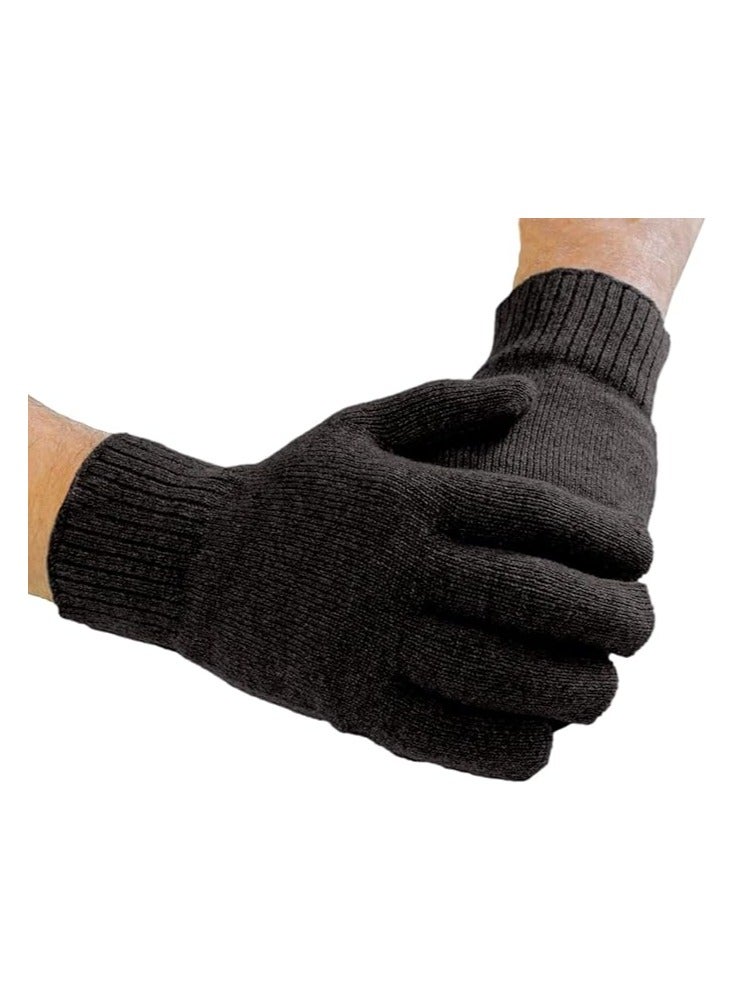 Wool Full-Hand Gloves – Luxurious Black Winter Warmth with a Timeless Style for Ultimate Comfort and Protection - Image 2
