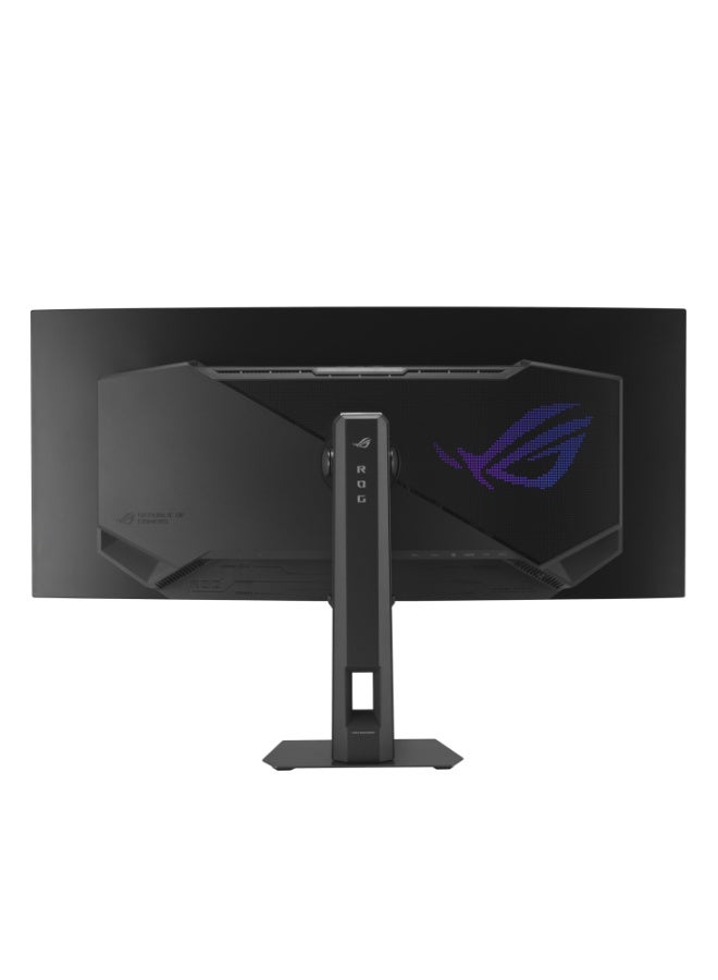 ASUS ROG Strix OLED XG34WCDMTG 34" Curved QD-OLED Gaming Monitor, 3440×1440 WQHD, 240Hz, 0.03ms, HDR Dolby Vision, FreeSync/G-SYNC, Google TV, Wi-Fi 6, Dolby Atmos, HDMI/DP/USB-C, Black | 90LM0B10-B02171 - Image 2