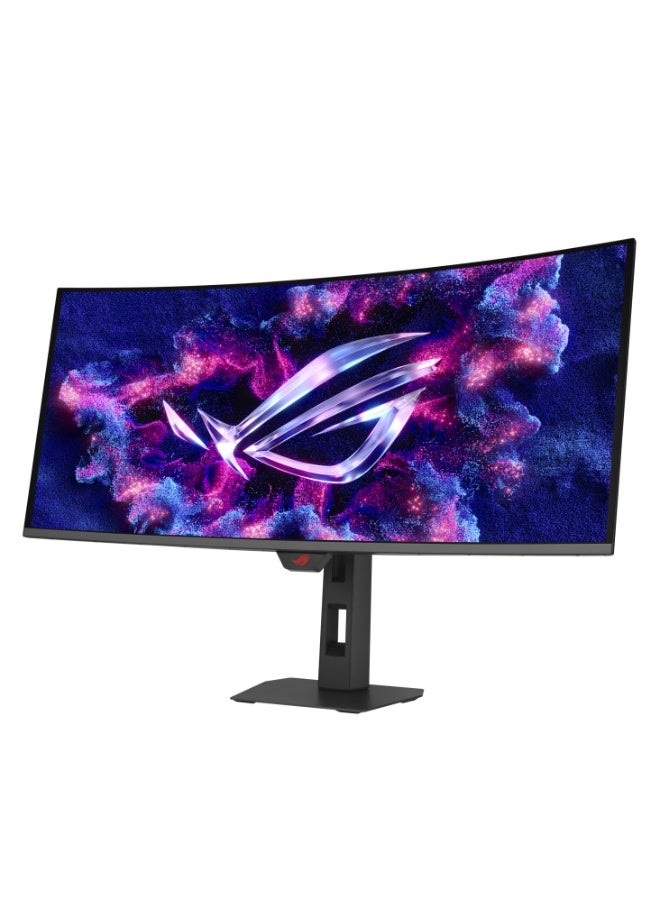 ASUS ROG Strix OLED XG34WCDMTG 34" Curved QD-OLED Gaming Monitor, 3440×1440 WQHD, 240Hz, 0.03ms, HDR Dolby Vision, FreeSync/G-SYNC, Google TV, Wi-Fi 6, Dolby Atmos, HDMI/DP/USB-C, Black | 90LM0B10-B02171 - Image 4