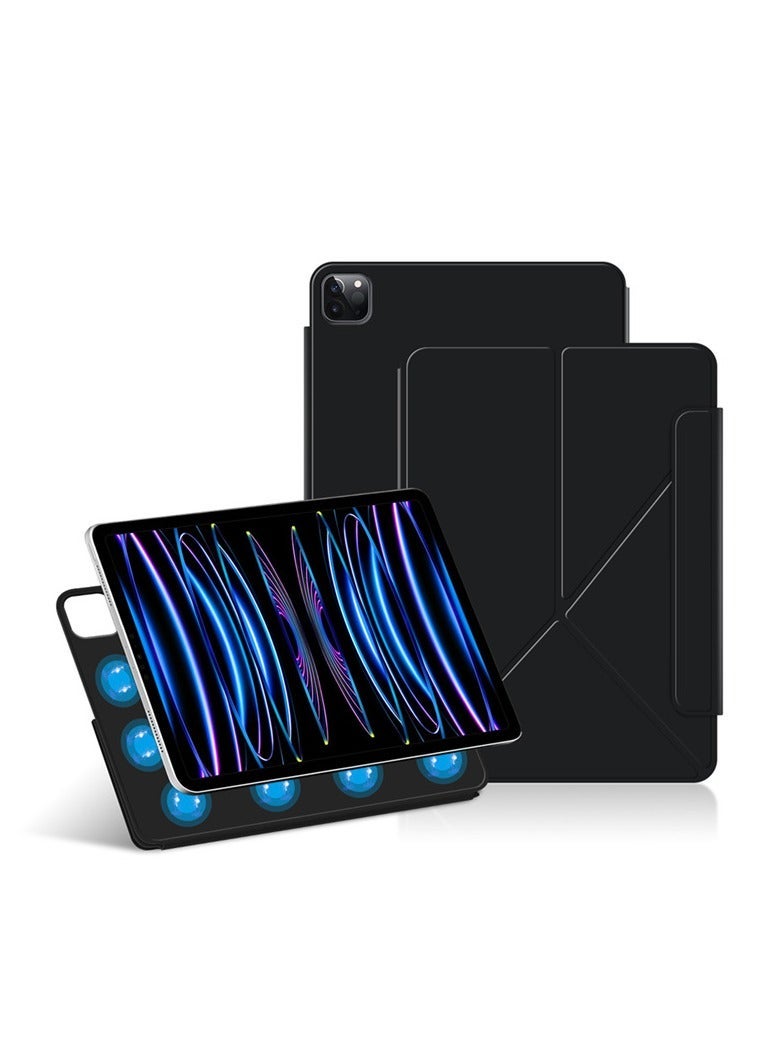 general Magnetic case for iPad Pro 11/13 M4 2024, with auto-wake/sleep function folding stand case compatible with iPad Air 11/13-inch M2 2024 - Image 1