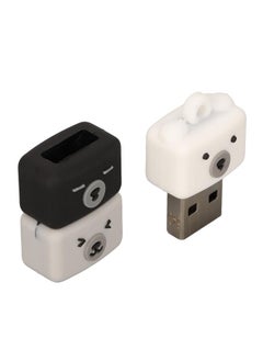 Thoraya PVC soft USB flash drive cute cartoon USB flash drive stacking bear USB flash drive gift USB flash drive b128G  - Image 4