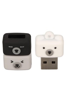 Thoraya PVC soft USB flash drive cute cartoon USB flash drive stacking bear USB flash drive gift USB flash drive b128G  - Image 5