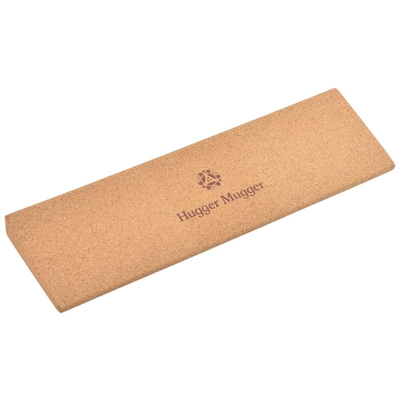 Hugger Mugger Cork Yoga Wedge Natural Traction Joint Support Durable and Stable Made from Renewable Cork Great for Downward Dog BLCORKWEDGE