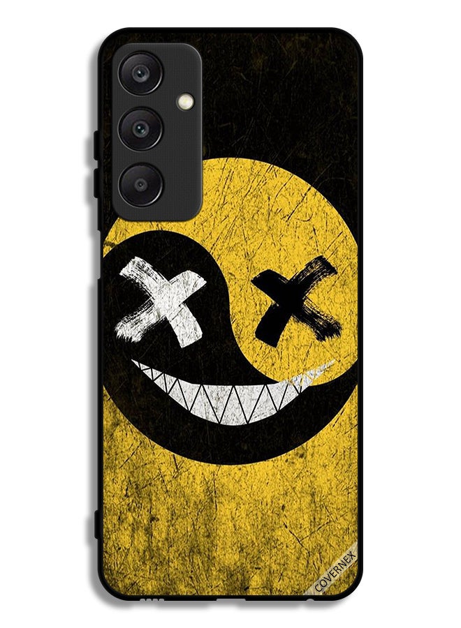 Covernex Samsung Galaxy A25 5G Protective Case Cover Marshmallow Face Art - Image 1