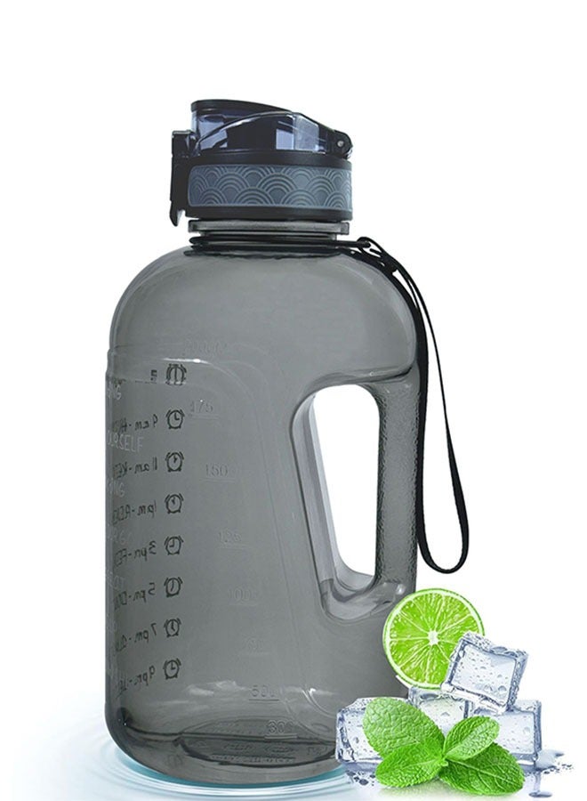 Generic Gym Bottle BPA-Free 2.2L - Hydration Jug - Sport Large Water Bottle  - Big Drinking Bottle 2.2 Liter with Handle for Fitness and Outdoor Activities