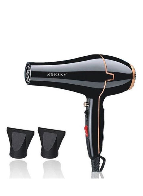 SK-8808 Hot And Cool Hair Dryer 2600 Watt - Black