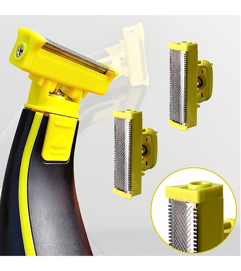 2Pcs Replacement Heads For 3008 Electric Shaver Durable Metal Mesh Smooth Shaving - Image 1