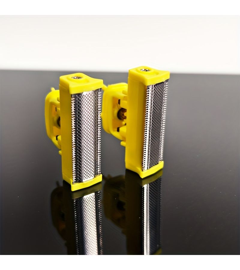 2Pcs Replacement Heads For 3008 Electric Shaver Durable Metal Mesh Smooth Shaving - Image 5