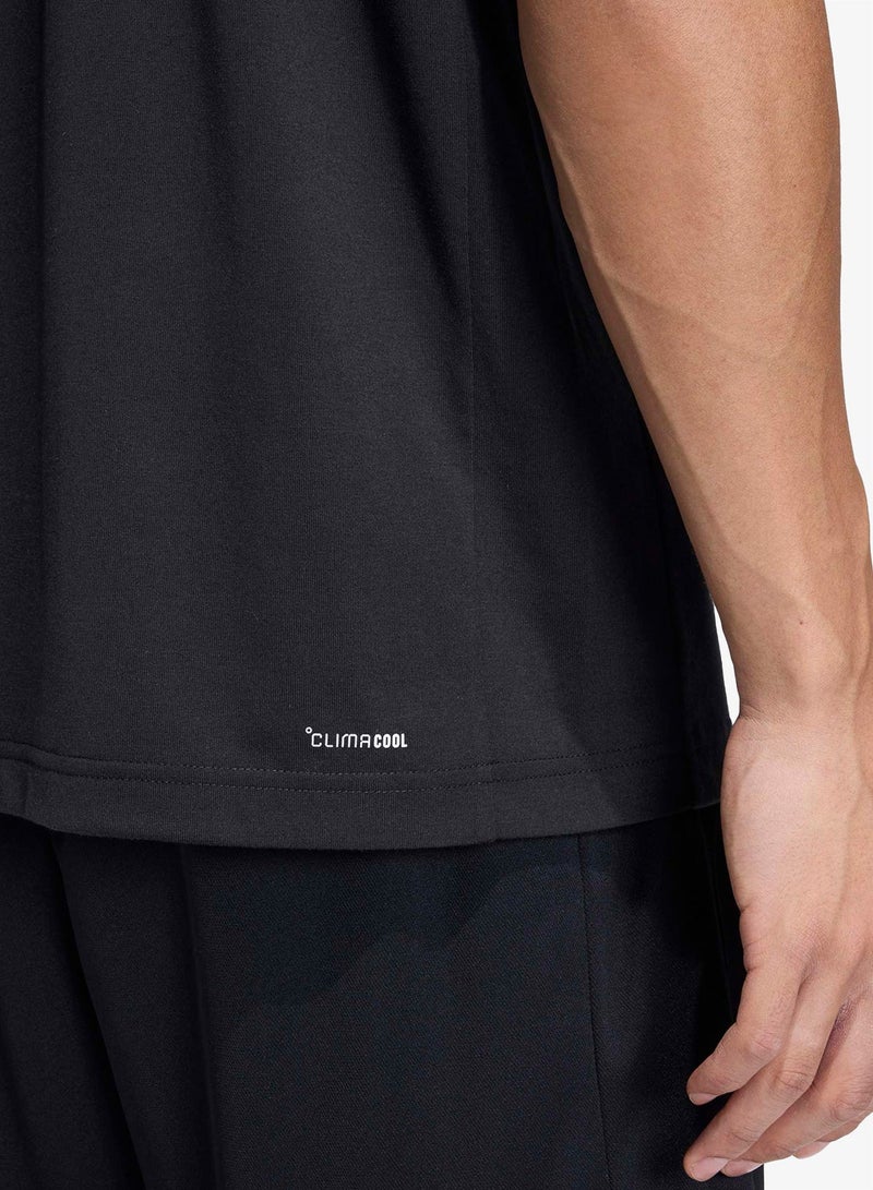 Adidas Workout Essentials Feelready Logo T-Shirt - Image 4