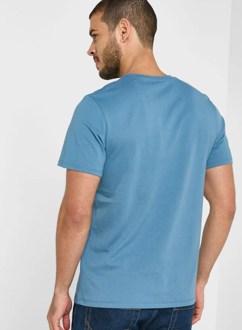 Wrangler Logo Crew Neck T-Shirt