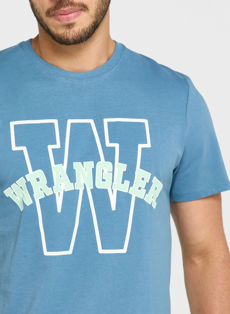 Wrangler Logo Crew Neck T-Shirt
