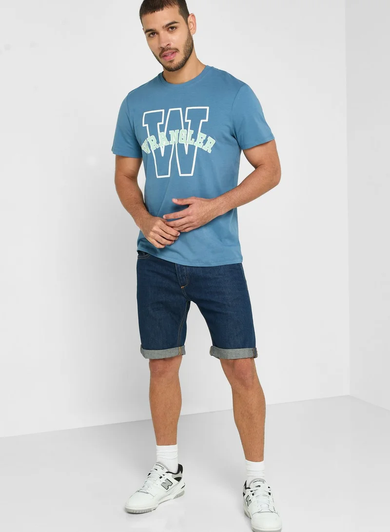 Wrangler Logo Crew Neck T-Shirt