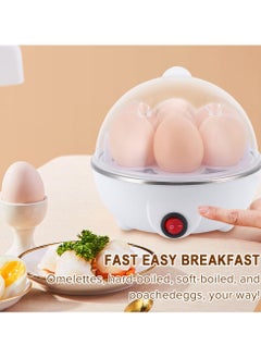 Generic Rapid Egg Cooker with Tray Which Holds up to 7 Eggs，Necomi Egg Cooker,Hard Boiled Egg Cooker Anti-dry Electric Egg Boiler  - Image 2