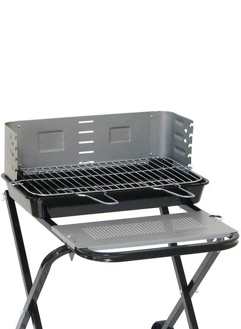 Generic Outdoor BBQ Grill Charcoal Grill- Barbecue Cooker Portable Home Outdoor Camping Picnics Grill Stainless Steel Mesh Non-Stick Tray - Image 3