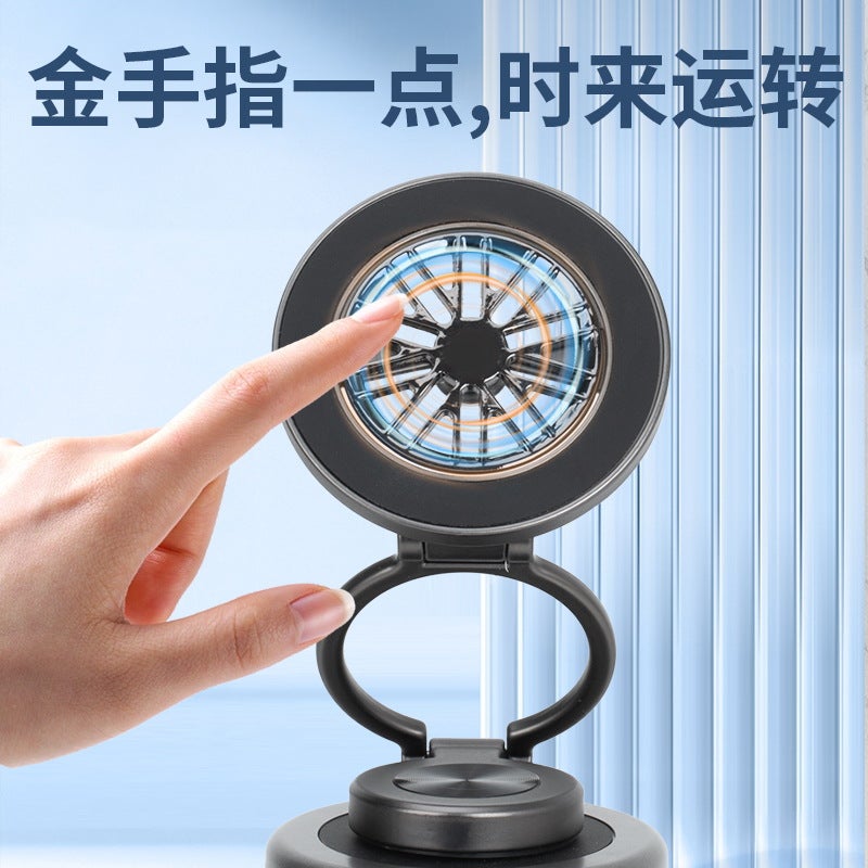 Car Magnetic Mobile Phone Holder Mechanical Suction Cup Foldable Rotating 360 Degree Multi-Scene Car Mobile Phone Holder - Image 4
