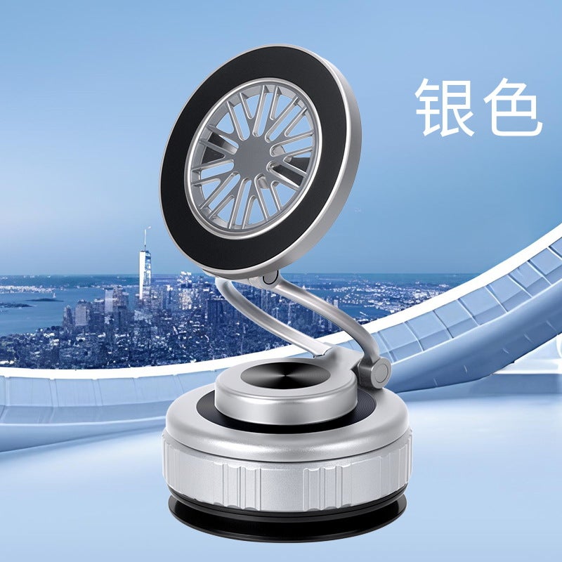 Car Magnetic Mobile Phone Holder Mechanical Suction Cup Foldable Rotating 360 Degree Multi-Scene Car Mobile Phone Holder - Image 1