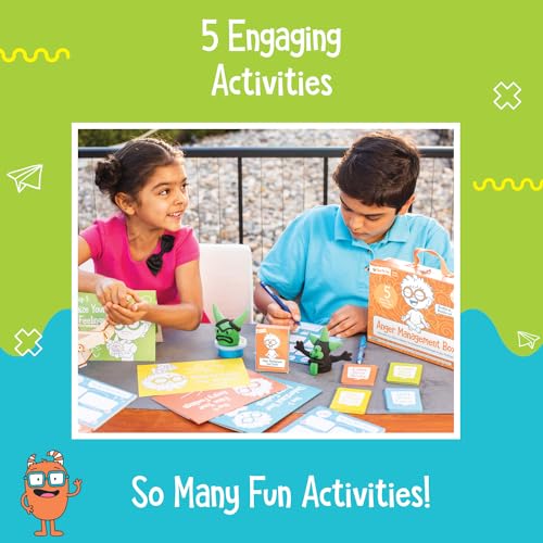 Open The Joy Anger Management Box – Emotional Regulation Kit for Kids with Calming Tools, DIY Crafts, and Stress Relief Activities, Perfect for Social-Emotional Learning and Mindfulness Practice - Image 3