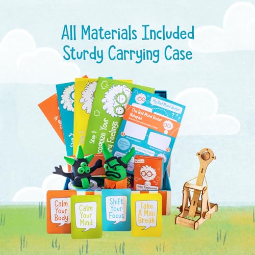 Open The Joy Anger Management Box – Emotional Regulation Kit for Kids with Calming Tools, DIY Crafts, and Stress Relief Activities, Perfect for Social-Emotional Learning and Mindfulness Practice - Image 2