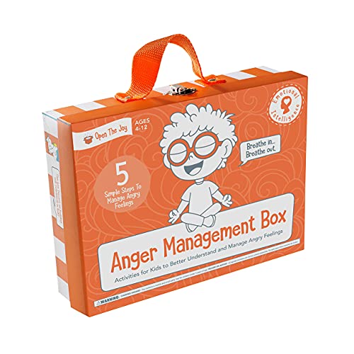 Open The Joy Anger Management Box – Emotional Regulation Kit for Kids with Calming Tools, DIY Crafts, and Stress Relief Activities, Perfect for Social-Emotional Learning and Mindfulness Practice - Image 1