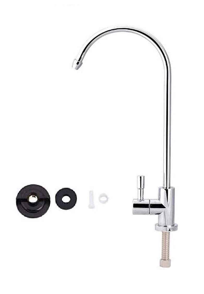 IONIX RO Tap, RO Tap Connector, RO tap for Water Purifier, Imported Ro faucet tap/faucet for under sink water purifier/All Ro water purifiers, Stainless Steel Tap, RO Drinking Water Filter - Image 1